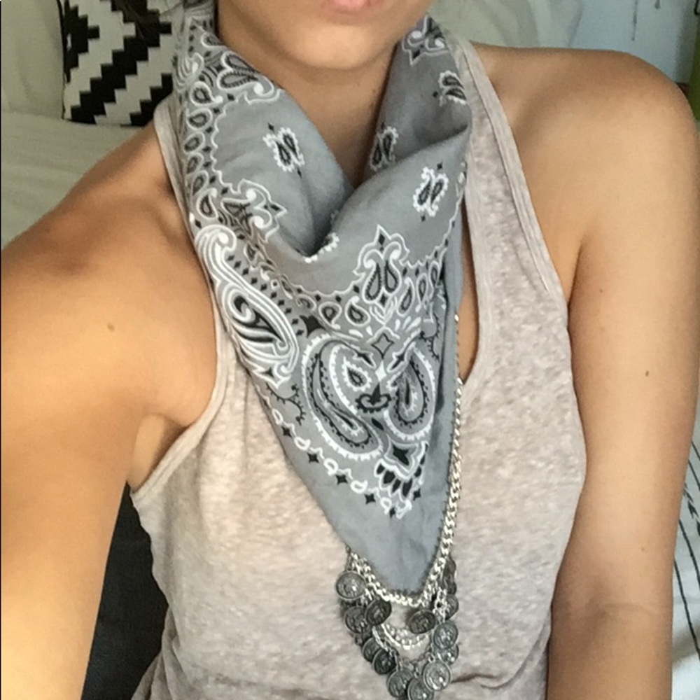 Bandana Coin Necklace